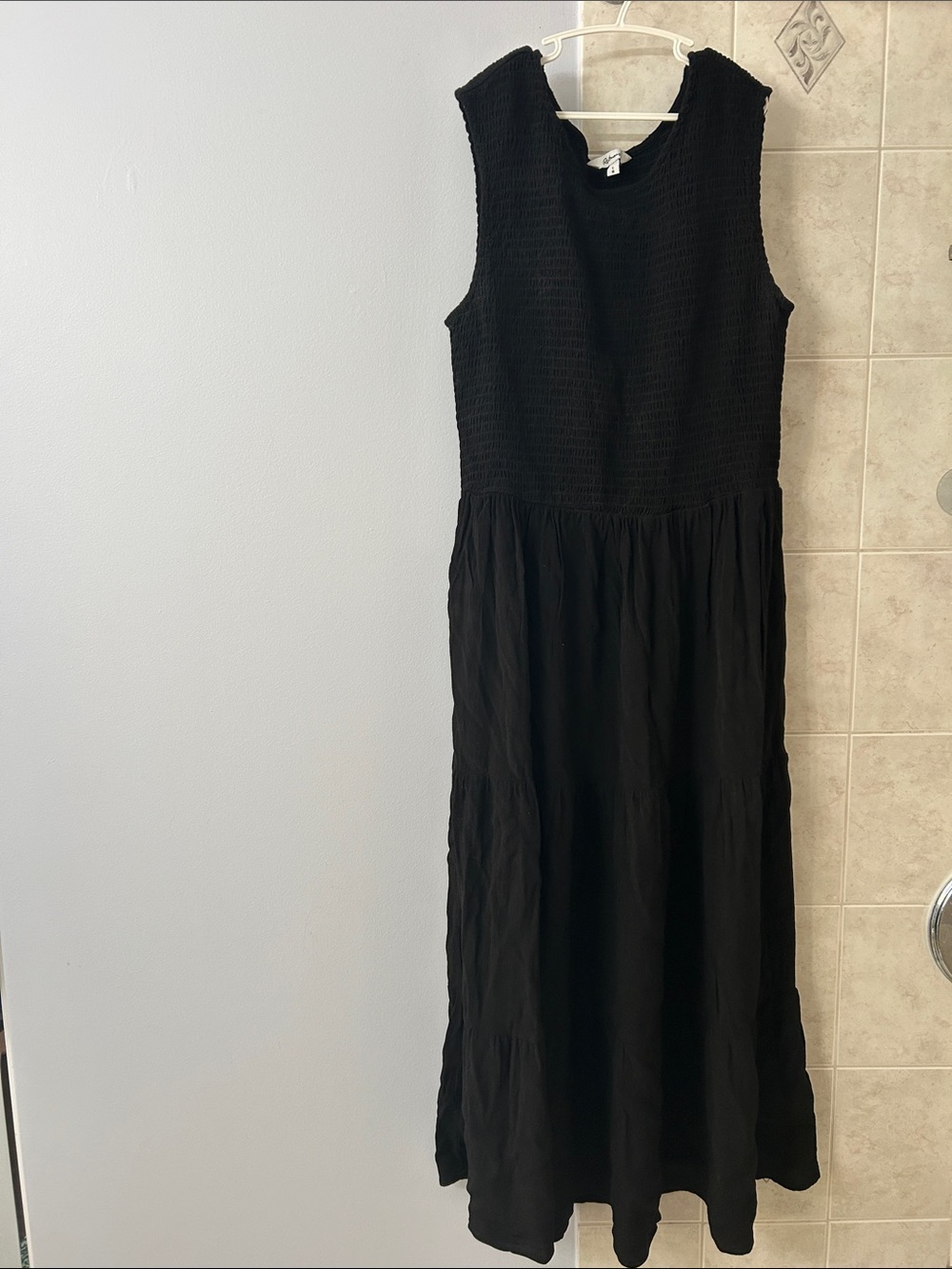 Reitmans Black Sleeveless Maxi Dress